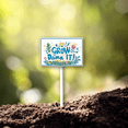 thumbnail image 5 of Eveokoki Grow Dammit Garden Signs Decor- Aluminum Garden Stakes Sign Funny Gardening Gifts for Women Men and Gardeners (20.8 Inches Tall), 5 of 6