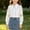 White H, variant on BRGZLK Back to School Shirts for Girls 2026 Autumn Cute Ruffle Trim Tie Neck Button Down Long Sleeve Blouse School Uniform Dress Tops White A 11-12 Years