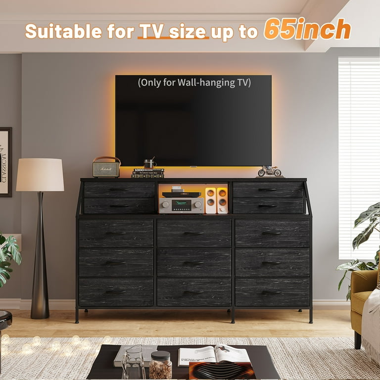 Black room dresser discount