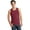 Merlot, variant on Pigment Dyed Tank Top-L (Merlot)