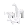 thumbnail image 1 of IMAX 25737-3 Jungle Friends, White - Set of 3, 1 of 1