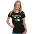 thumbnail image 4 of Vacation Mode On Summer Vacay Vibes Womens Fitted Plus Size Graphic Tee Brisco Brands 2X, 4 of 5