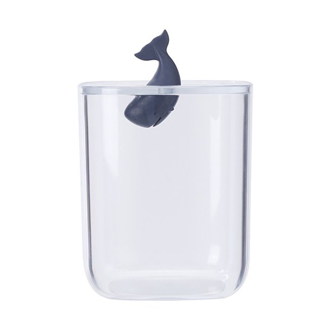 Contenedores de baño multifunción transparentes para hisopos de algodón con tapa para el hogar.