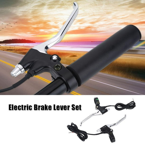 FAGINEY 1 Pair Durable 2 Wires Left&Right EBike Bicycle Electric Brake