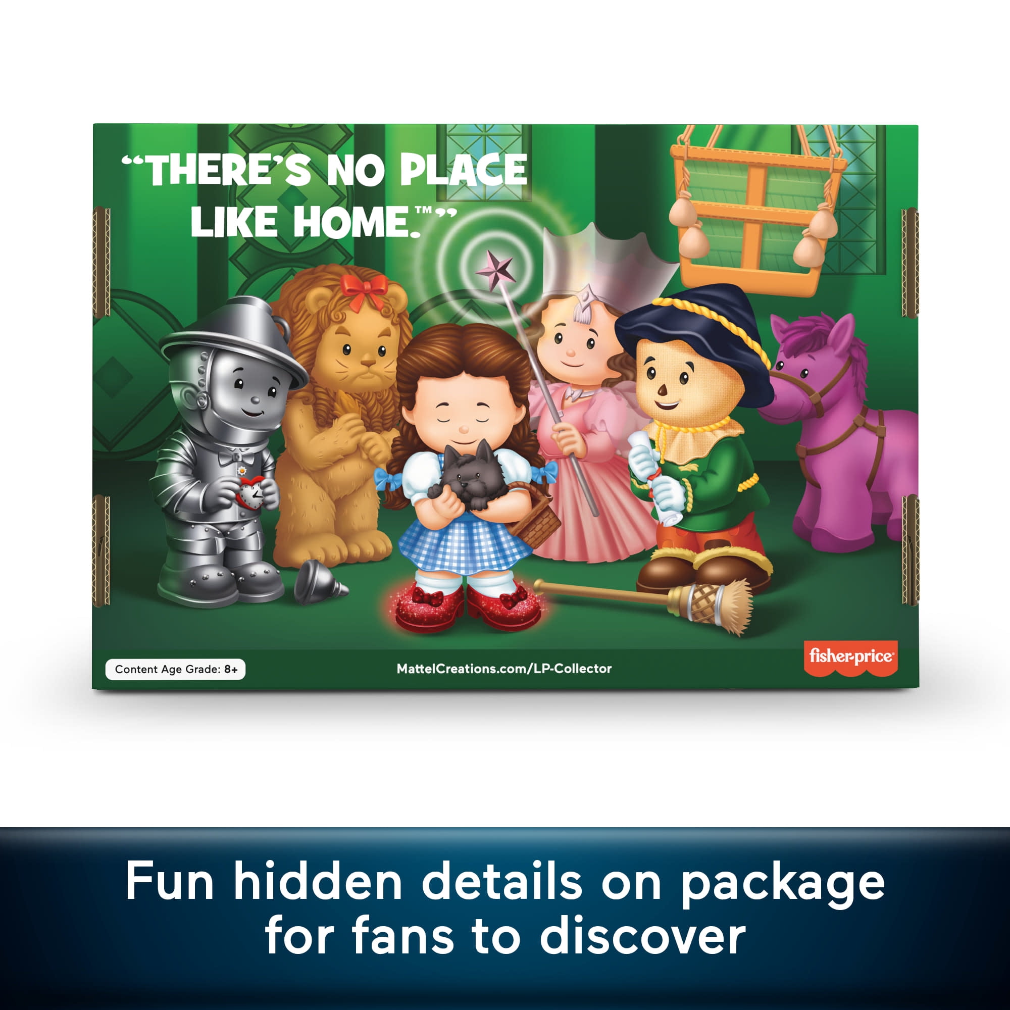 Little People Collector The Wizard of Oz Special Edition Set for Adults & Fans, 4 Figures