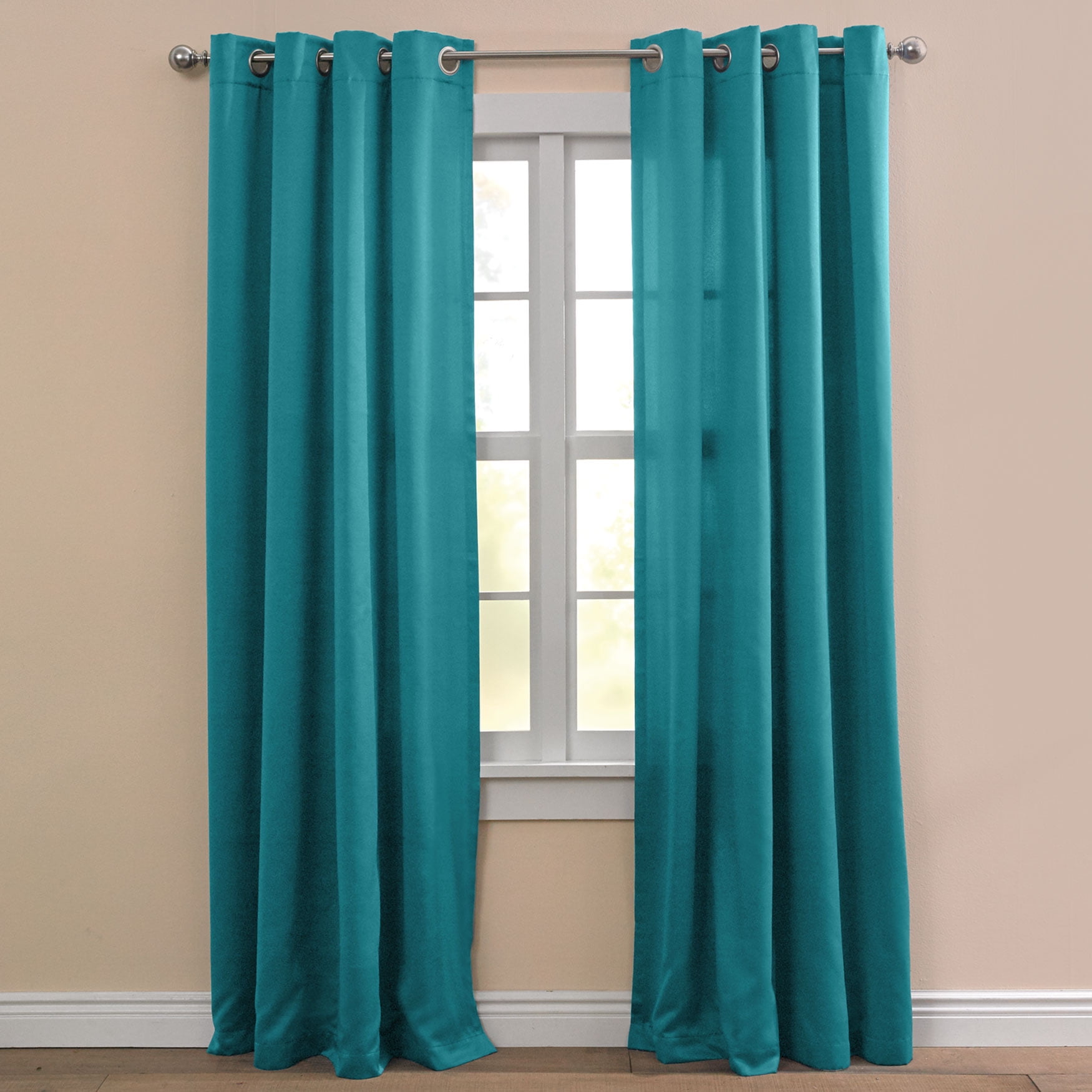 Brylanehome RoomDarkening Grommet Panel Curtain Window Drape Walmart