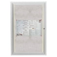 thumbnail image 5 of AARCO Products LODCC2412R Indoor-Outdoor Enclosed Aluminum Bulletin Board With LED Lighting, 5 of 6