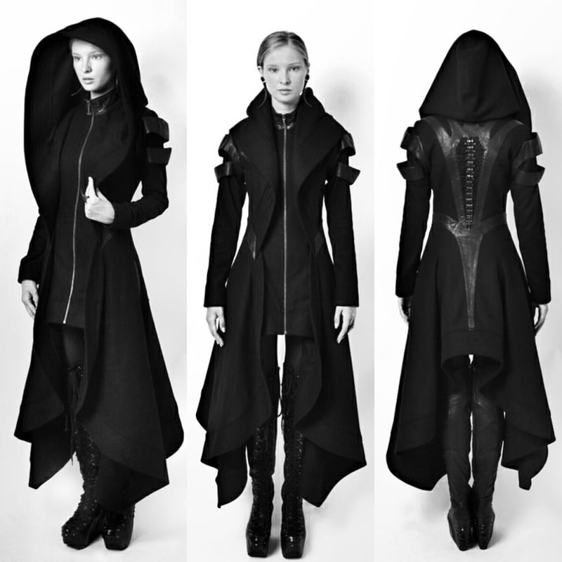 42/44 New by  Funny Fashion 604128 Gothic Coat for Teens/Adults Size M 