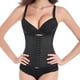 thumbnail image 1 of Faja moldeadora de cuerpo para mujer, faja moldeadora transpirable debajo del busto Irfora Negro XXXXL, 1 of 7