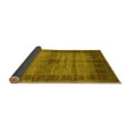 thumbnail image 2 of Ahgly Company Indoor Rectangle Abstract Yellow Modern Area Rugs, 7' x 9', 2 of 4