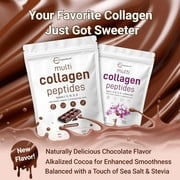 Micro Ingredients Multi Collagen Protein Powder, 2lb | Type I,II,III,V,X with Biotin, Hyaluronic Acid, Vitamin C - Unflavored Collagen Peptides
