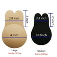 thumbnail image 2 of Fashion Rabbit Ear Strapless Invisible Bras Self Adhesive Push-Up Bra Silicone Nipple Covers, 2 of 6