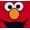Sesame Street Red, variant on Character Toddler Long Sleeve Top and Pant Pajama Set, 2-Piece, Sizes 12M- 5T