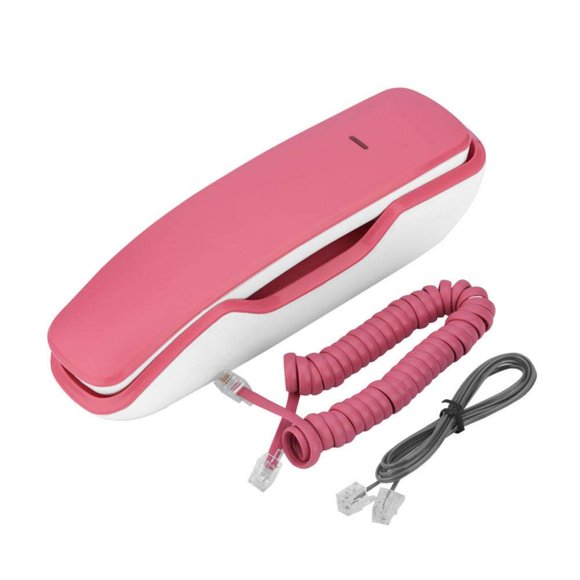Wall Mount Phone - Retro Corded Phone with Pause/Mute/Redial Function, Wall Landline Telephone for Home/Hotel/Bathroom/Living Room/School/Office, Noise Cancelling & Waterproof