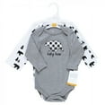 thumbnail image 2 of Hudson Baby Cotton Long-Sleeve Bodysuits, 3- Pack, Newborn- 24 Months, 2 of 5