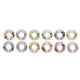 thumbnail image 1 of Ropa de bebé, armario, estante, divisores de tamaño, ropa redonda, tamaños, marcadores, anillos, perchas 12 piezas en blanco Yuyangstore Divisores de tamaño de ropa, 1 of 8