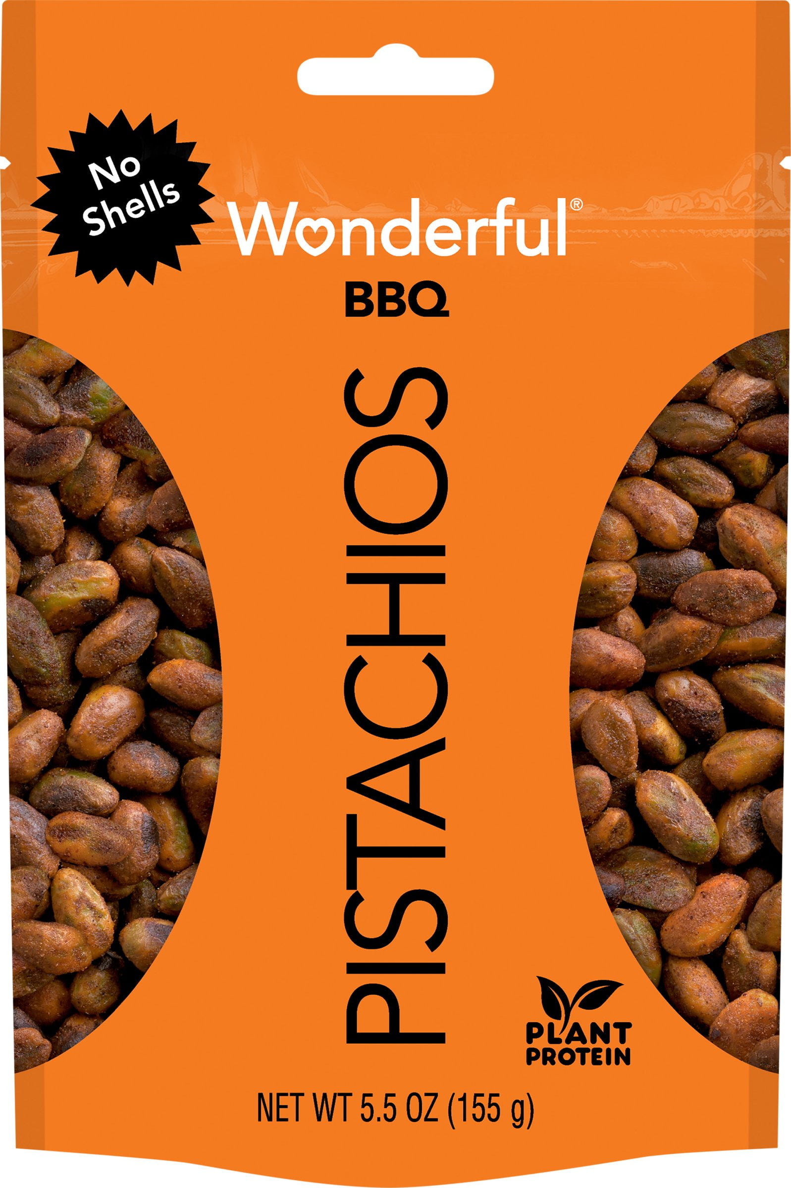Wonderful BBQ No Shells Pistachios, 5.5 oz