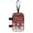 Snowman Snowflake Red, variant on COEQINE Forearm Crutch Bag Walking Cane Accesories Cute Cowhide Cow Print Elbow Crutch Storage Organizer, 2 Zippered Pockets, Lightweight, Hands-Free, for Adults & Seniors