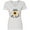 AA-White, variant on Inktastic Bee Kind Bees and Sunflower Women's V-Neck T-Shirt