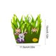 thumbnail image 3 of Decoraciones de Pascua, adornos de Pascua, regalos de Pascua, cestas de fieltro de Pascua, cestas de dulces, cajas de almacenamiento decorativas para huevos de Pascua, cesta de poliéster, 3 of 6