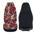 thumbnail image 5 of Jeiento Car Seat Covers Front Seats Only Camo Oak Hunting Wood Seat Cover for Carseat Protection 2 Pack Universal Seat Covers for Cars SUV Trucks, 5 of 7
