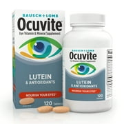 Ocuvite Eye Vitamins and Mineral Supplement With Lutein and Antioxidants for Eye Health, 120 Tablets