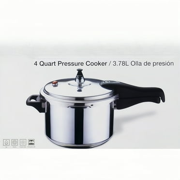 4 Quart Aluminu-m Stovetop Pressure Cooker