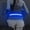 Blue, variant on Red LED Running Belt Rechargeable Light Up Sash for Cycling Hiking Camping Nighttime Activities