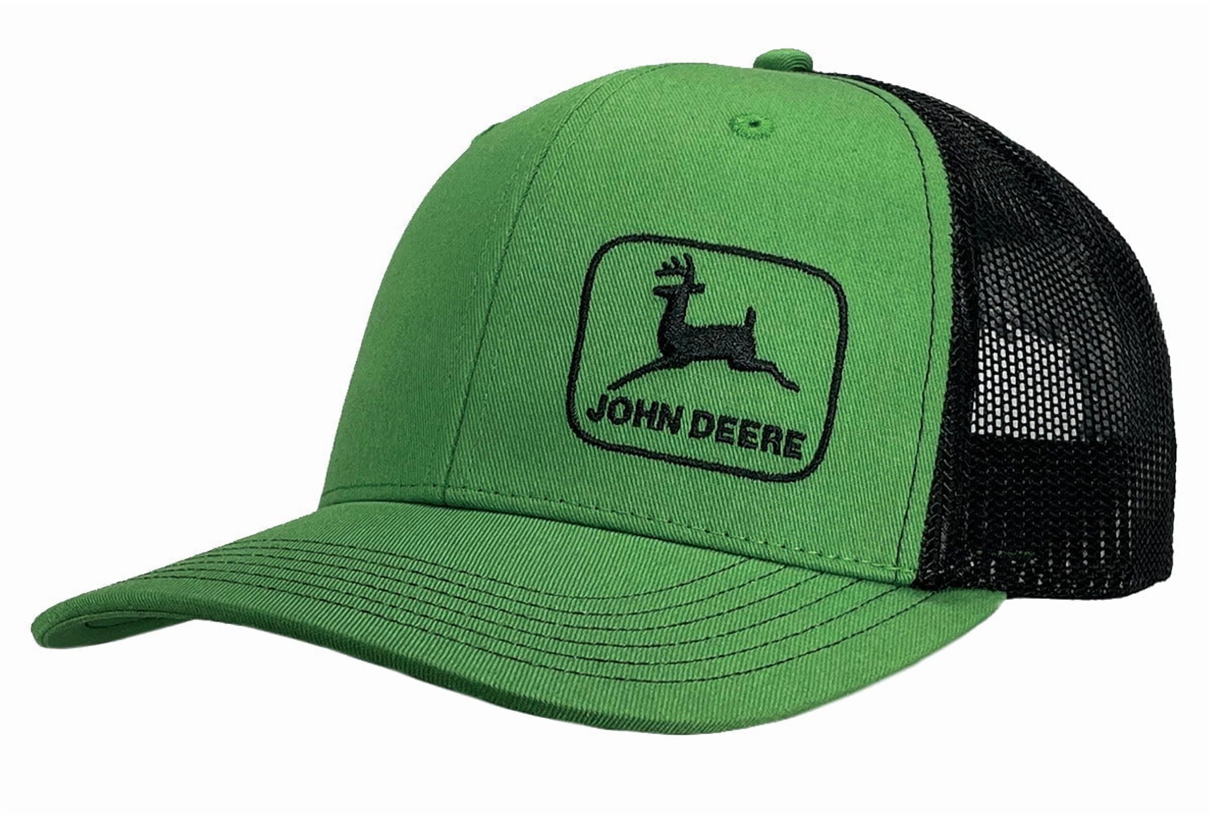 John Deere Moline 112 Green and Black Mesh Back Hat/Cap - LP82941