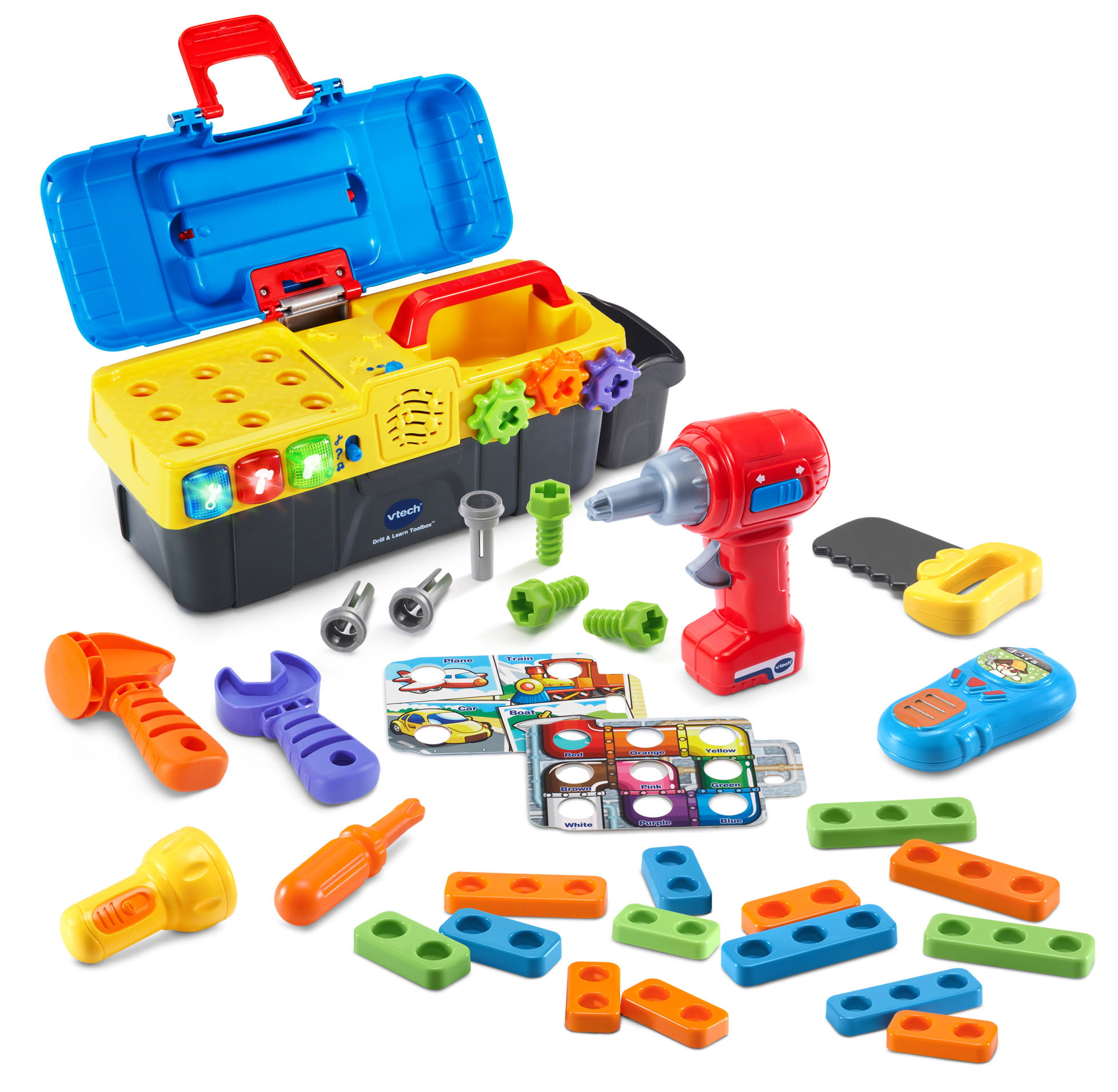VTech Drill and Learn Toolbox Deluxe Role-Play Toolbox Toy