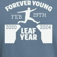 thumbnail image 3 of CafePress - Forever Young Feb 29Th Leap Year T Shirt - Mens Comfort Colors Shirt, 3 of 5