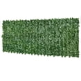 thumbnail image 7 of Garden Accessories Outsunny Grass Wall Panels, 118" x 39" Artificial Grass Wall Decor,Greenery Backdrop Panels Wall for Outdoor, Indoor, Garden, Fence, Backyard, Dark Green,Garden Decorative Accesso, 7 of 7