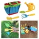 thumbnail image 4 of Herramientas de jardinería para niños, juguetes para exteriores, pala, tenedor, bidón de agua, bolsa para regalo infantil. 6 piezas, 4 of 9