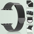 thumbnail image 4 of Compatible with Apple Watch Band 38mm 40mm 41mm 42mm 44mm 45mm 46mm 49mm Women Men, Stainless Steel Mesh Loop Magnetic Clasp Replacement for iWatch Series 11 10 9 8 7 6 5 4 SE3 SE2 Ultra 3, 4 of 31
