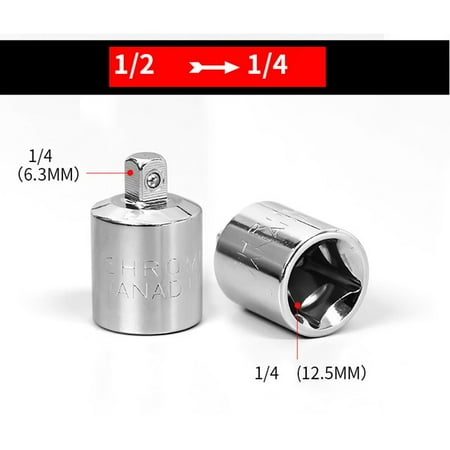 

Sufanic 1/4 3/8 1/2 Female to Male Drive Socket Spanner Converter Wrench Adapter Part