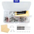 thumbnail image 1 of Juego de herramientas de reparación de anteojos de 500 Uds., incluye tornillos pequeños, tuercas y almohadillas de silicona para la nariz surtidos Sincero  Hogar, 1 of 5