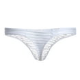 thumbnail image 3 of KHONTS,Men's Sexy Thong Underwear Low Rise Lace Bikini T-Back G-String Panties White XL, 3 of 3