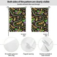thumbnail image 2 of Wukai Mardi Gras3 Garden Flags Double Sided Welcome Garden Yard House Flags Outside Outdoor House (Only Flag), 2 of 8