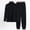 X-108Black, variant on YMNXA Men'S Pajama Set Long Sleeve Turtleneck Solid Color Top And Pant Comfortable Soft Loungewear Outfits For Daily Wear Black Xxl/05