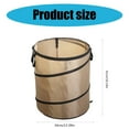 thumbnail image 5 of Trash Can Camping Garbage Bin Round Bucket Camping Container Easy to Install, 5 of 10