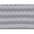 thumbnail image 2 of Zelouf Delphia Floral Lace , Sewing, DIY, Crafts Fabric by the Yard, 111 White, 7 Yard, 2 of 2