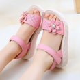 thumbnail image 5 of MEZZALL Toddler Girls Sandals For Everyday Wear Adjustable Hook And Loop Strap Comfortable Lightweight Casual Footwear For Kids Outdoor Play Spring Summer Relaxed Fit Baby Wear, 5 of 9