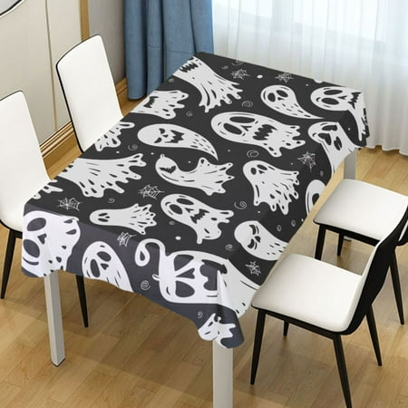 

ALAZA Halloween Devils Rectangle Tablecloth Tablecover Dinning Table Cloth 54 x54