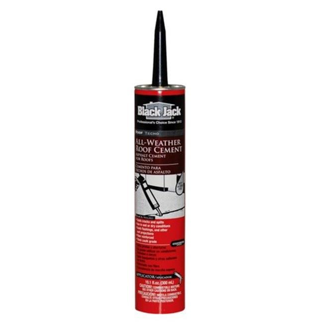 Morris Products TRM10 10 oz Black Jack Roof Cement Tube