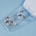 thumbnail image 3 of For Samsung Galaxy S25 Case Epoxy PVC Butterfly TPU Aesthetics Phone Cover - Green, 3 of 4