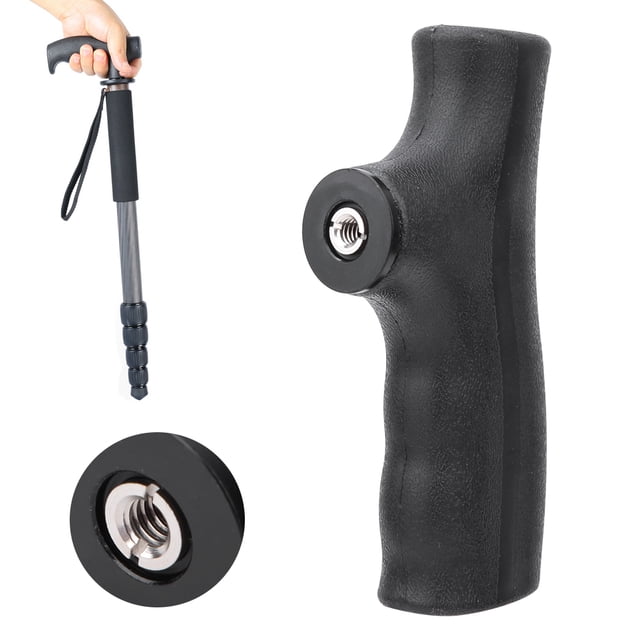Cabezal De Muletas Mango De Diseño Ergonómico Monopie Cabezal De Muletas Sensación Cómoda De La Mano Para Tornillos De 1/4 De Pulgada Y 3/8 De Pulgada Uso En Muchas Situaciones ANGGREK Otros