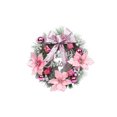 thumbnail image 1 of Decoraciones de Navidad Al Aire Libre Anillo de la Flor de Navidad, Colgante de Puerta, Colgante de Pared, Corona de Flores de la Vid, Gran Decoración de la Escena, Arco de Imitación Hecha a Mano, Cor, 1 of 7