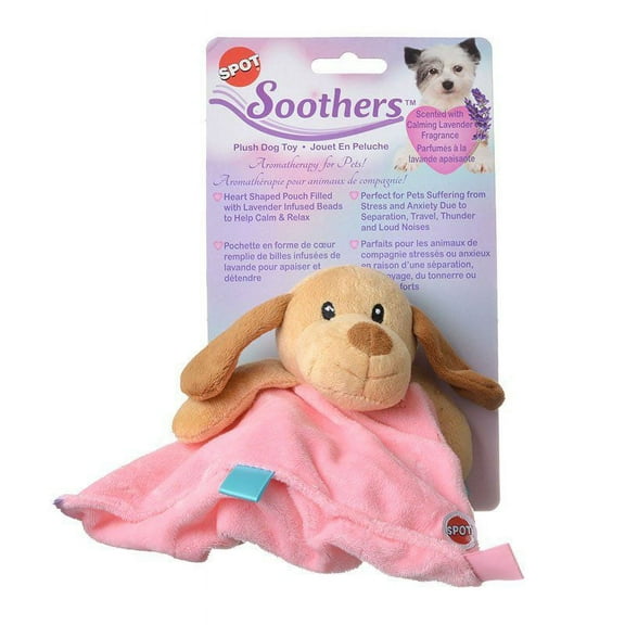 Spot Soothers Blanket Dog Toy [Dog, Toys Other] 10" Long - (Assorted Styles)