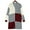 Red, variant on Attraco Women's Cardigan Sweater Knee-length Color Block Sweater Coat