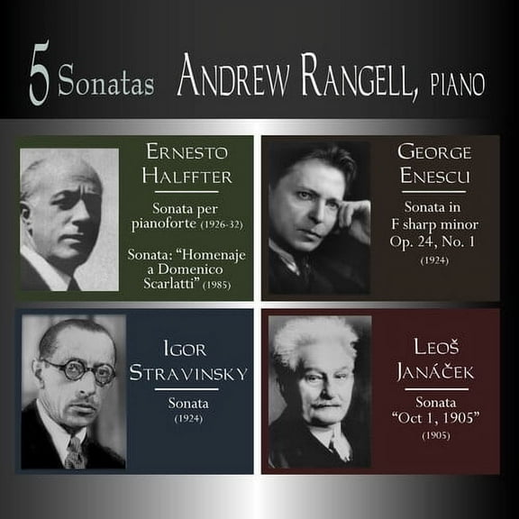 Andrew Rangell - Five Sonatas - Music & Performance - CD